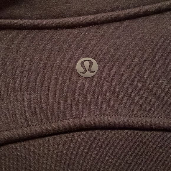 Lululemon Thick Fleece Half-Zip, Black, Size XS/S - Picture 7 of 8